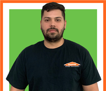 Victor Montero, team member at SERVPRO of South Orlando