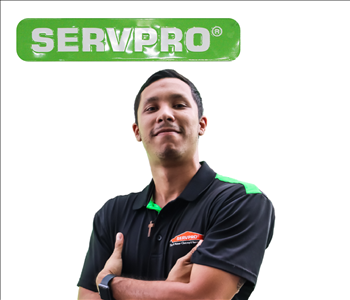 Male employee Jose Silva for SERVPRO photo in uniform