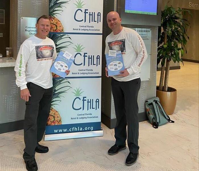 Keven Crabb (Left) and John Radakovich (Right) attending Google event.